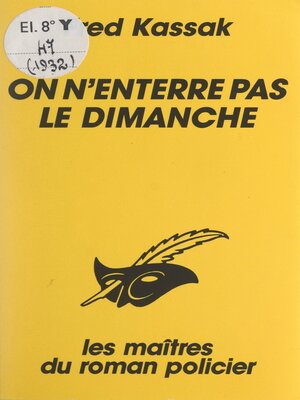 cover image of On n'enterre pas le dimanche